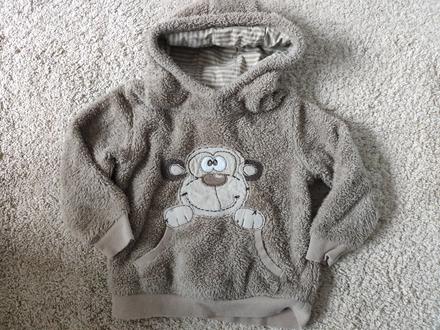 Mikina s kapucňou chlpatkova n, next,104