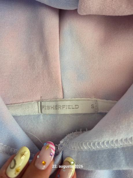 Cropped hoodie-mikina, s