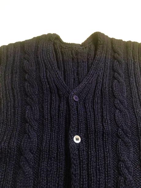 Teplá vlnená vesta, xl