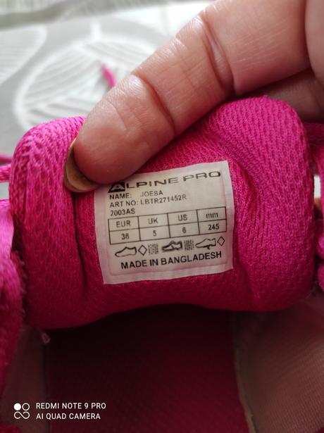 Botasky na donosenie, alpine pro,38