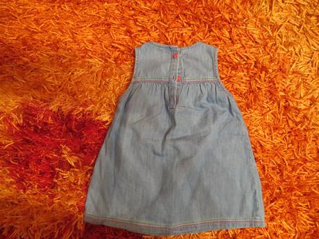 Dievčenské rifľové šatočky, f&f,86