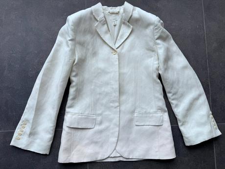 H&m - sako z ľanovej zmesi, h&m,s