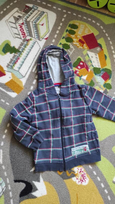 Mikina s kapucnou na zips 4 roky, 104