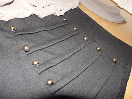 Hnedo cierne tricko - top, s