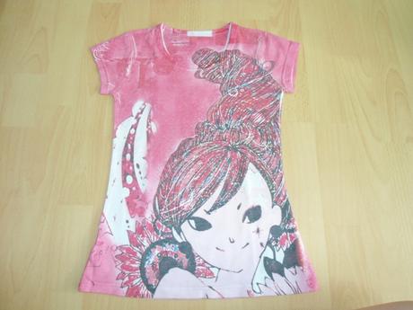 Ruzove tricko s dievcatkom, 128