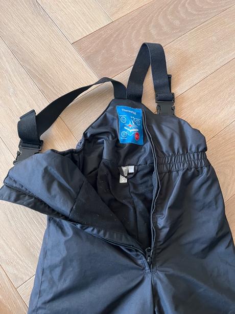 Čierne lyžiarske nohavice, coccodrillo,110