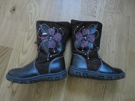 Stylove cizmcky s kvetinkami, 25