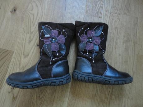 Stylove cizmcky s kvetinkami, 25