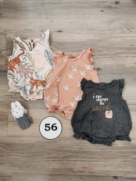 Opalovačky, letný overal 3 kusy next, next,56