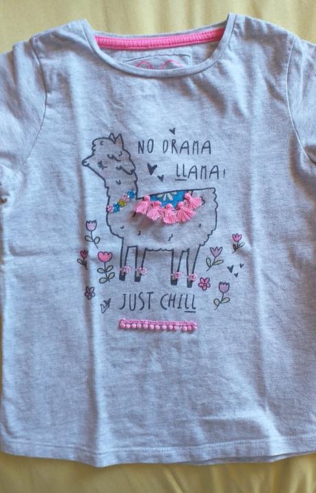 Tričko lama, mothercare,104