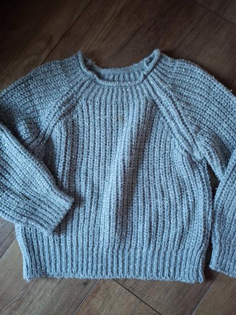 Nadherny pulover - sveter h&m 146/152 bez visaciek, h&m,146