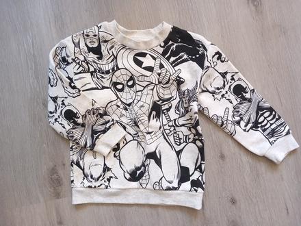 Mikina spiderman, h&m,98