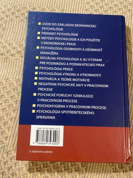 Psychológia pre manažérov a podnikateľov miroslava,