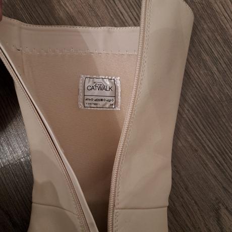 Čižmy do pol lýtok catwalk, 38