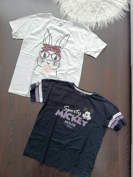 Set dvoch dievčenských tričiek, disney,158
