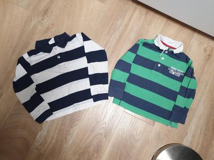 2x pasikave tricka s golierom cena spolu, 104