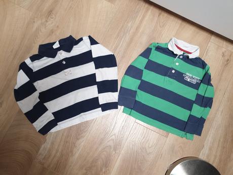 2x pasikave tricka s golierom cena spolu, 104