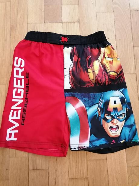 Plavkove sortky avangers 128, 128