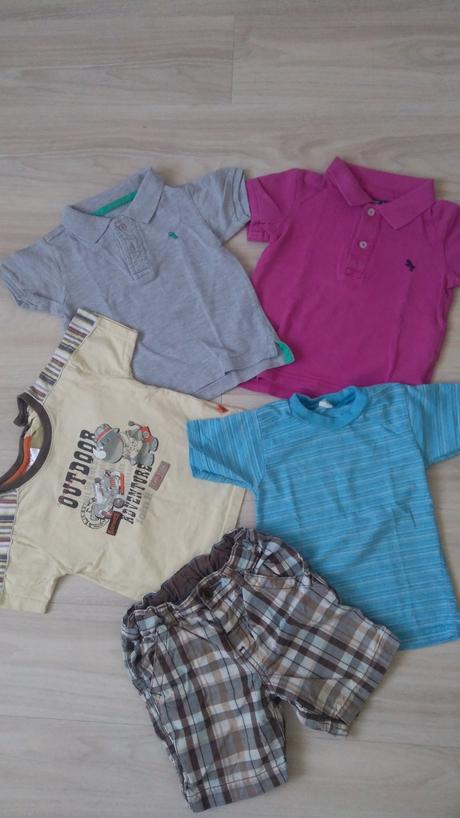 4x tričko kr veľ 86, h&m,86