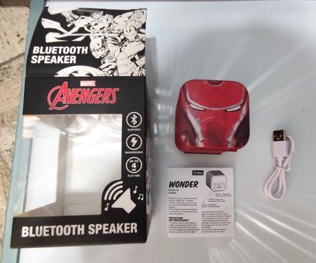 Marvel avengers iron man bluetooth reproduktor,