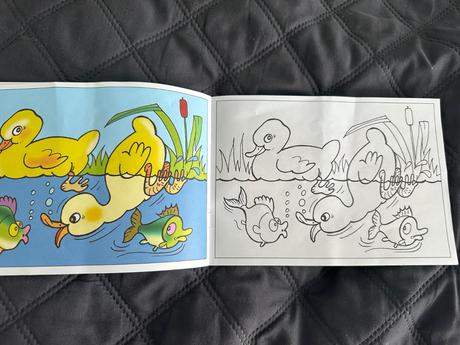 Omaľovánka mláďatká, 