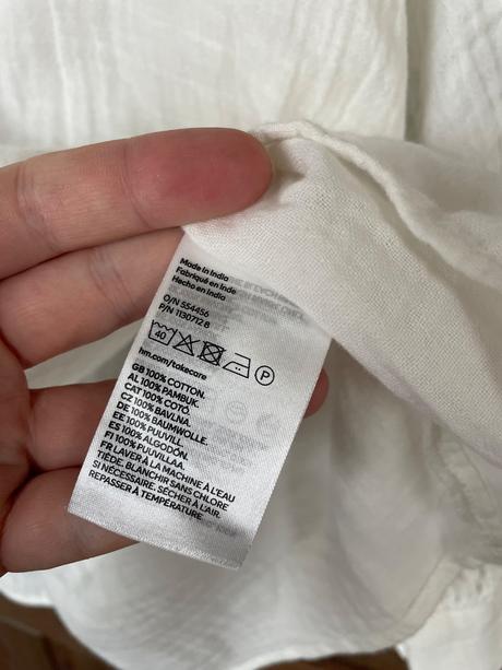 Mušelínová blúzka h&m, h&m,m