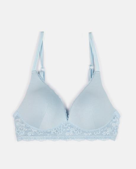 Modrá vystužená braletka, gate,s