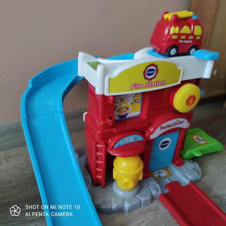 Toot toot fire station anglicky set,