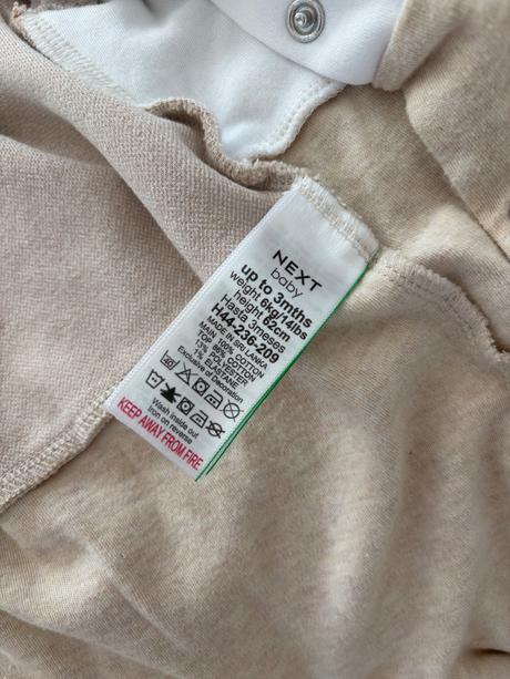 Oblek pre bábätká, next,62