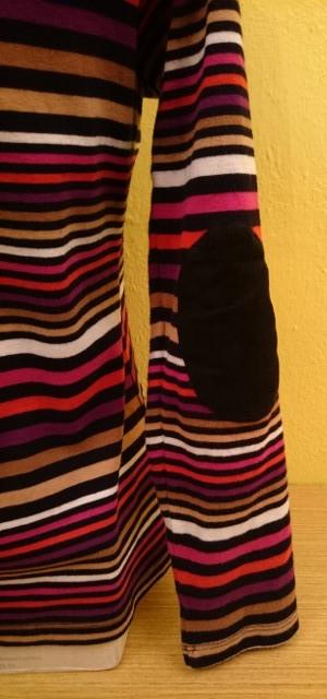 Dámsky top, pásikavý, s