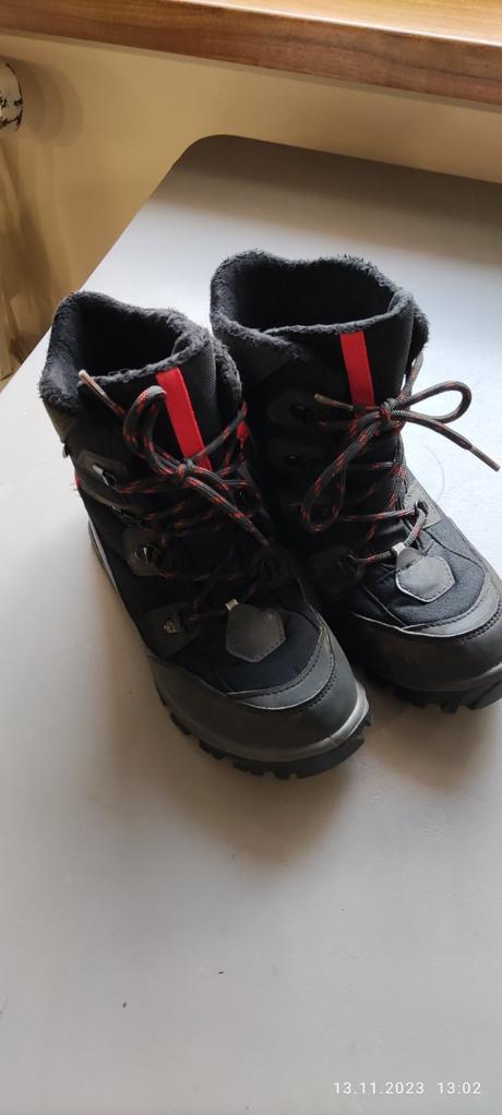 Zimné trekove topánky veľ 35, decathlon,35