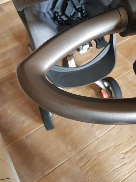 Kočik stokke explory blue melange-limitovaná edici, stokke,stokke xplory v3