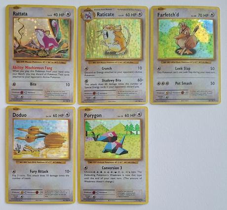 Pokémon karty - trblietavá séria (36 ks),
