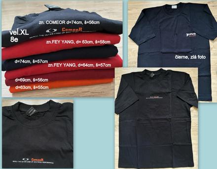 Pánske tričká s krátkym rukávom, veĺ.xl, 6ks, xl