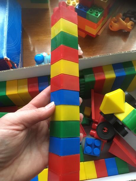 Stavebnicové kocky 85ks,