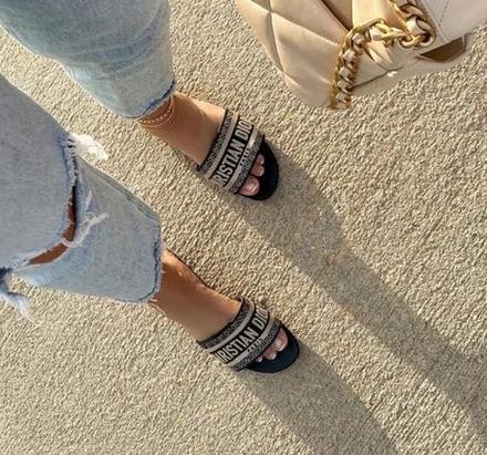 Originál christian dior dway slide šlapky vel.39, dior,39