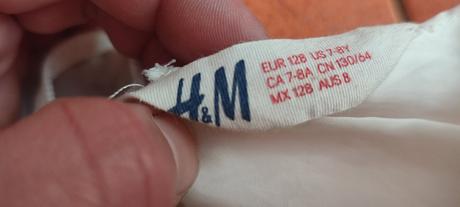 Saty pre slecnu, h&m,128