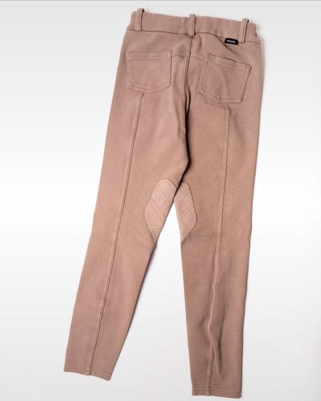 Jazdecké nohavice - rajtky s nášivkami decathlon, 146