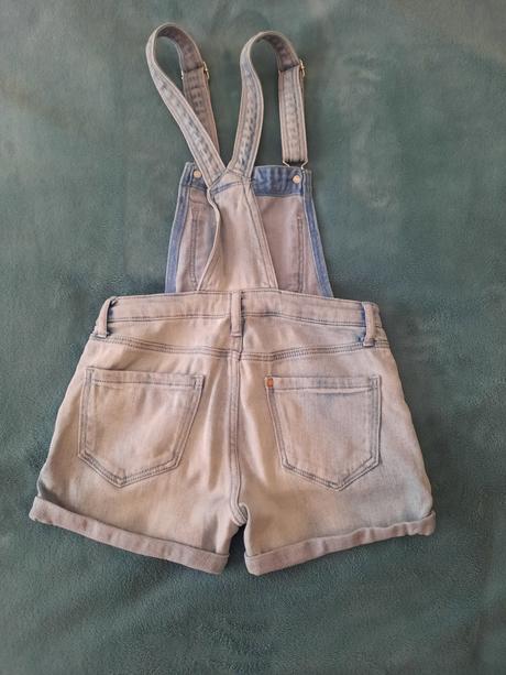 Dievčenské rifľové šortky, h&m,134