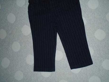 Elegantné nohavice na 9 až 12 mesiacov, c&a,80