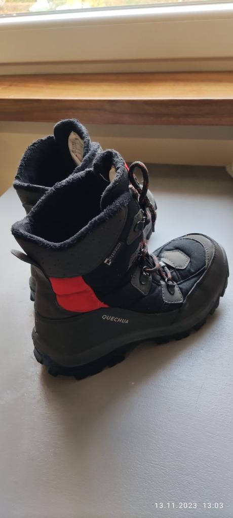 Zimné trekove topánky veľ 35, decathlon,35