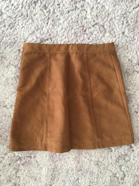 Hnedá semišová minisukňa hollister veľ.xs, hollister,xs