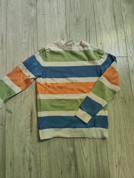 Svetrík pásikavý, h&m,134