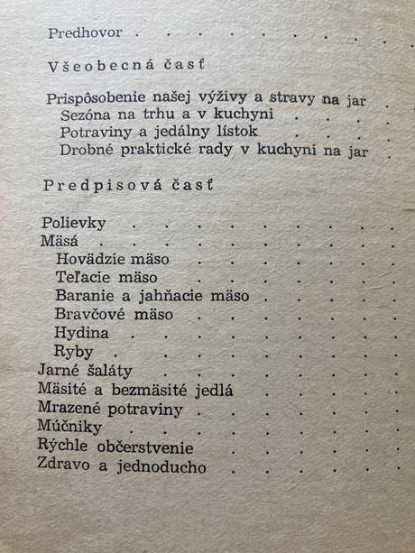 Varíme na jar-prvé vydanie 1978, 