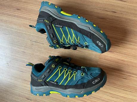 Detská trekingová obuv cmp rigel low wp ocean, 36