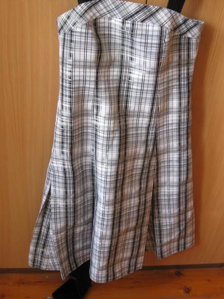 Kárované šaty + bolerko, 158, 158