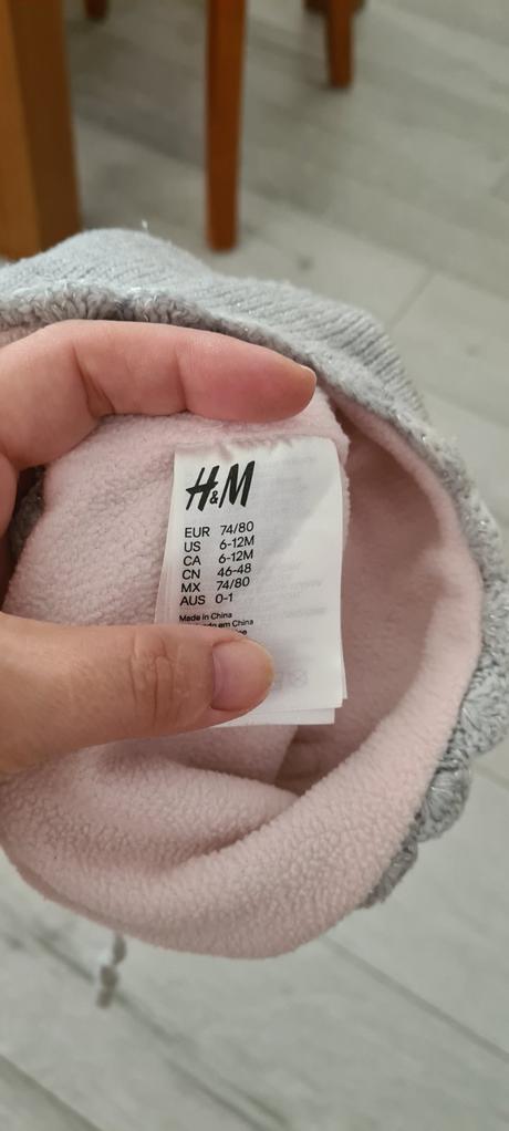 Ciapka na zimu, h&m,80
