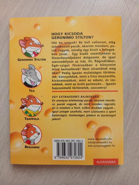 Geronimo stilton egy extraegeres bajnokság, 