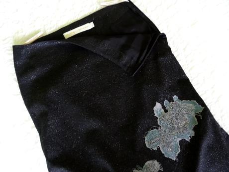 Čierna sukňa munthe plus simonsen, veľ.40, 40