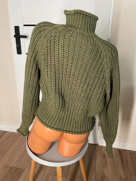 Khaki sveter, h&m, xs, h&m,xs